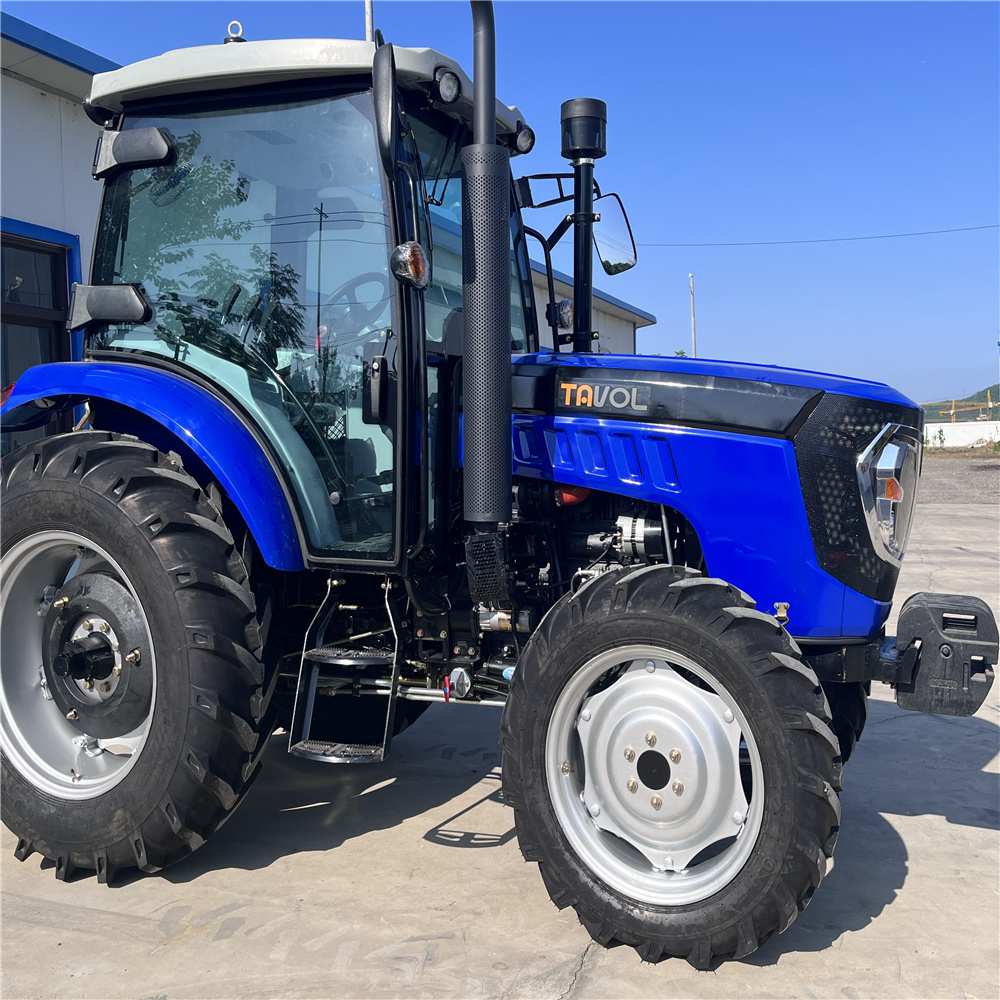 110HP 4*4 Compact Tractor With front end Loader And Backhoe price for farm