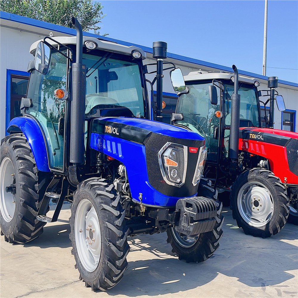 110HP 4*4 Compact Tractor With front end Loader And Backhoe price for farm