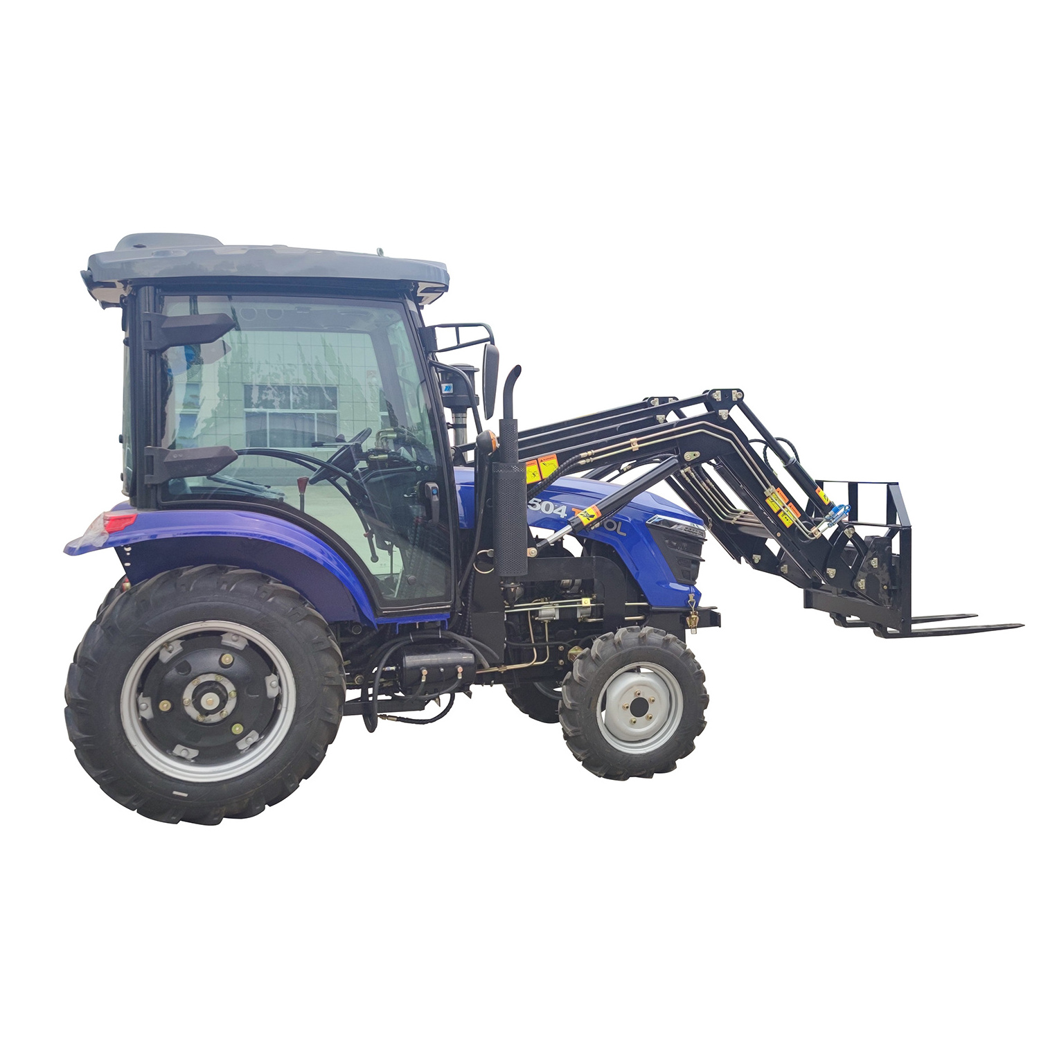 Agricultural Equipment 50HP Tractor With Pallet Forks