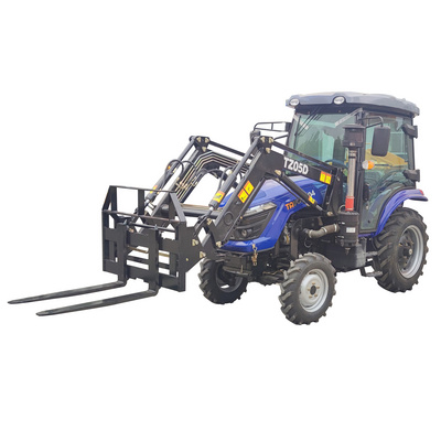 Agricultural Equipment 50HP Tractor With Pallet Forks