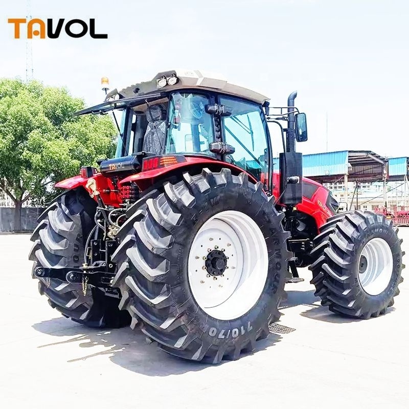 Chinese TAVOL micro agricultural tractors 60hp 90hp 100hp 140hp 160hp 200hp 240hp 4WD farm tractor