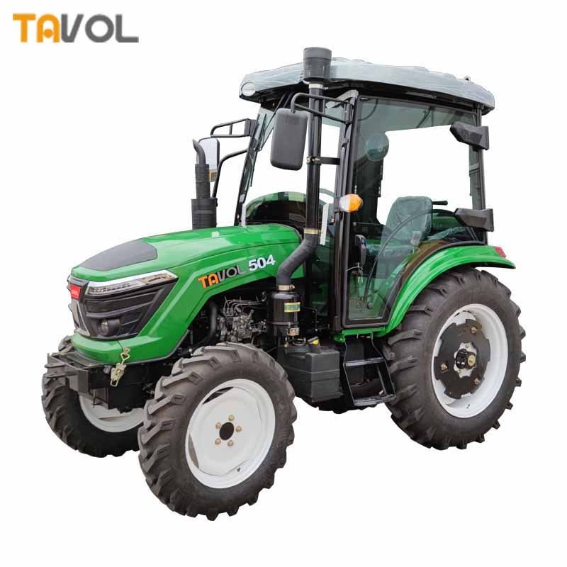 Multifunctional tractor agricultural farming small compact tractors mini 4x4 electric starter tractor with front end loader