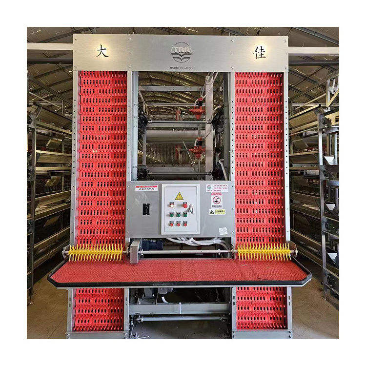 Automatic Industrial Cheap Laying Hens Large Chicken House Broiler Cage With Conveyor Belt