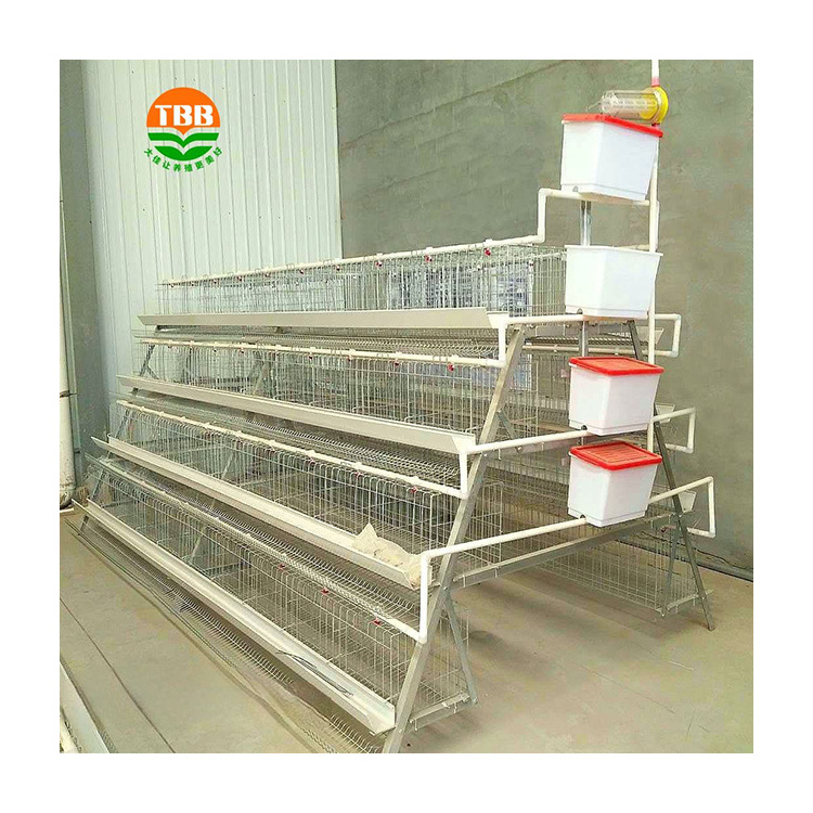 Hot Selling High Quality Automatic Poultry Breeding Chicken Coop A Type Laying Hens Battery Chicken Cage