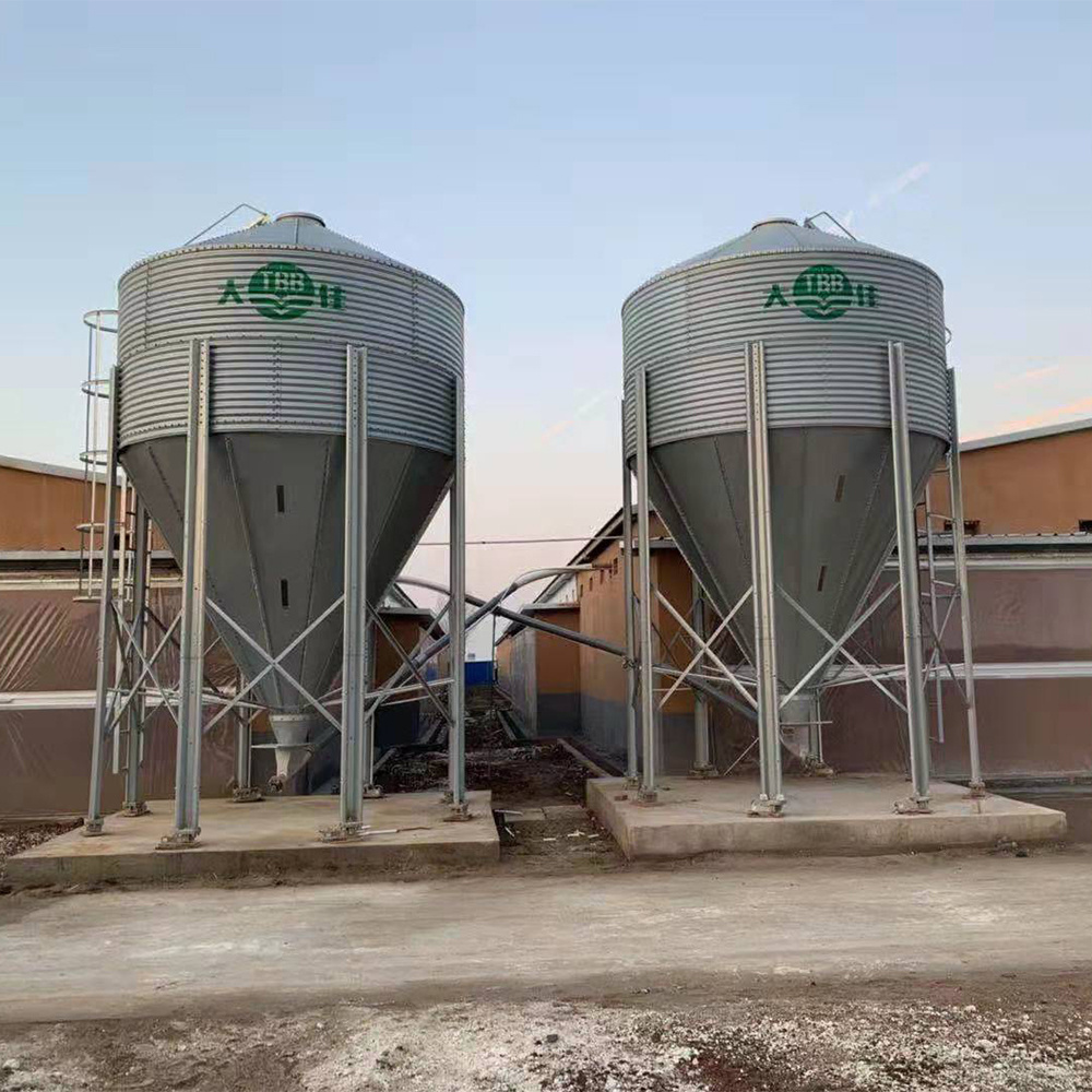 Hot Galvanized storage silo agriculture Feed Big Capacity 10, 20, 30 tons Silo