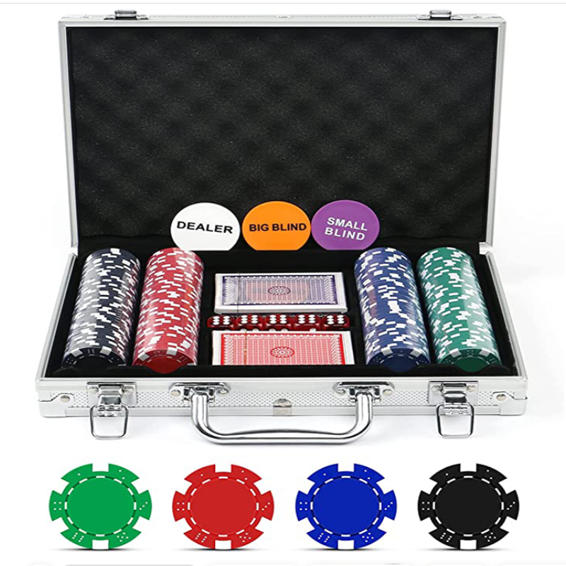 Custom poker chips card clay casino golf game tokens ceramic chips set