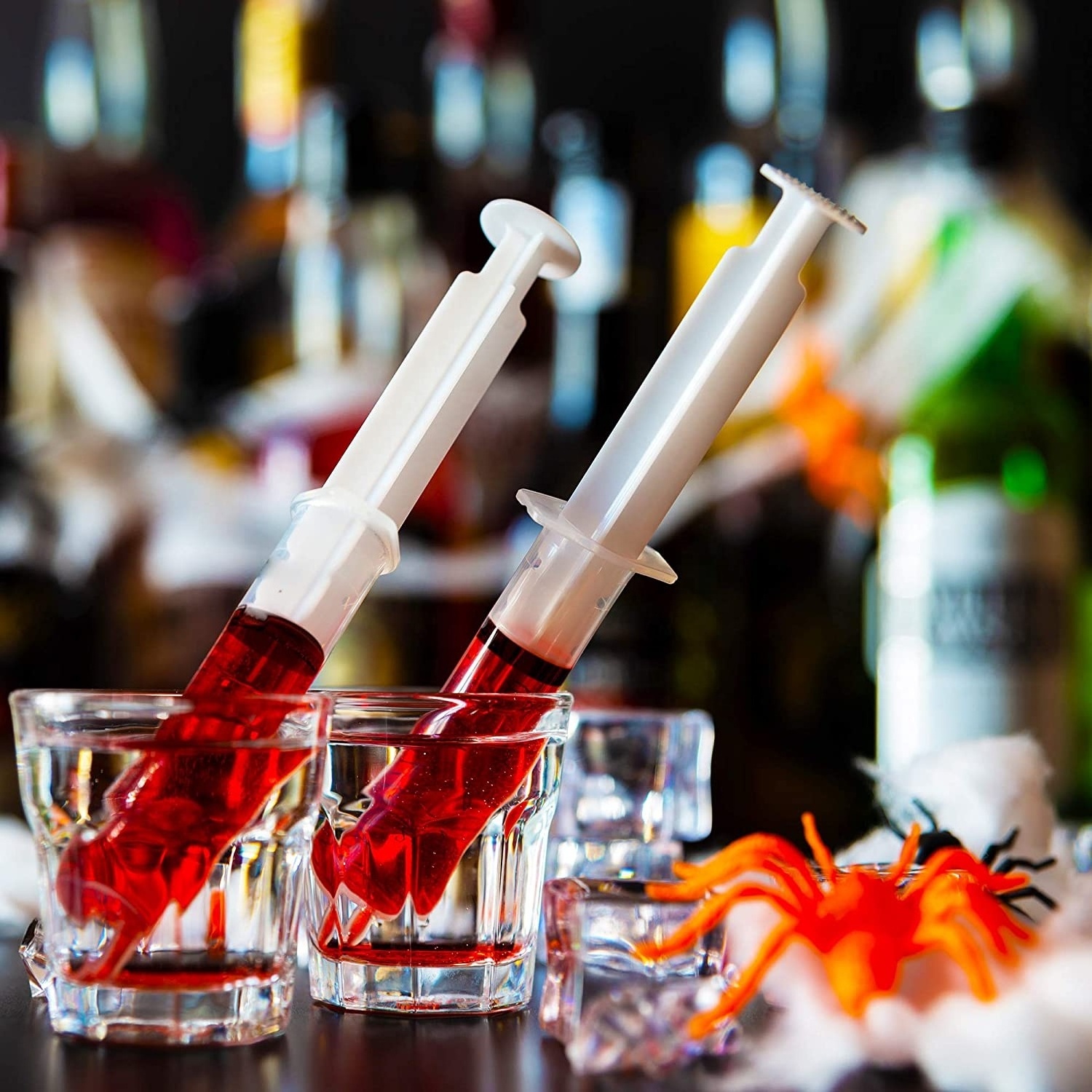 2oz Party Jello Shot Syringes PP Plastic Party Jello Shot Syringes With Rubber