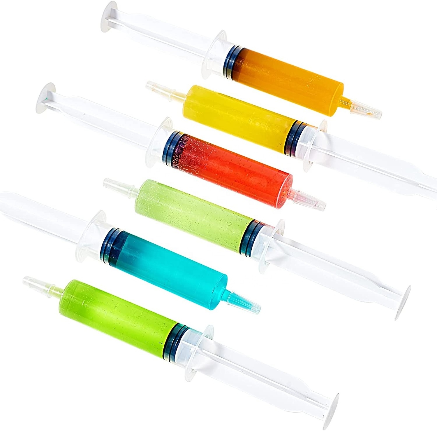 2oz Party Jello Shot Syringes PP Plastic Party Jello Shot Syringes With Rubber