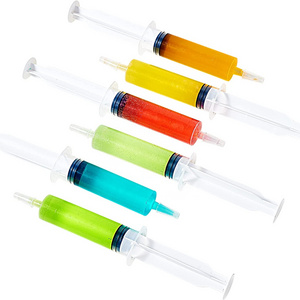 2oz Party Jello Shot Syringes PP Plastic Party Jello Shot Syringes With Rubber