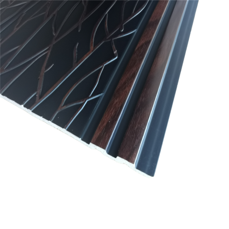 Fluted Wall Panels Back Ground Wall Moulding Charcoal Louvers Panel DECOR Wall Panels  for Home Decoration