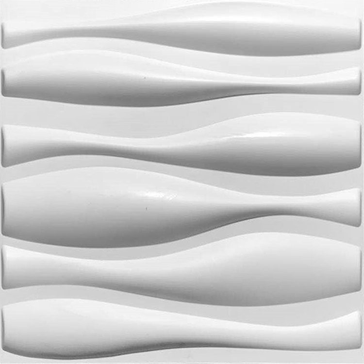 3D pvc wall panel wpc wood Interior decoration fluted wall panels decorative wpc louver panels for indoor decoration