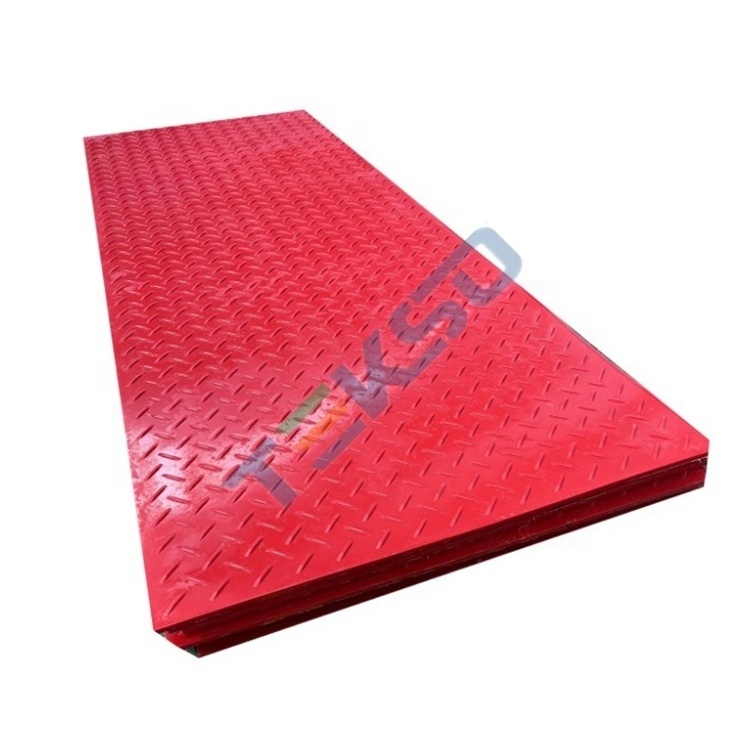 China hdpe uhmwpe plastic ground mats mud ground temporary pathway swamp ground protection mat