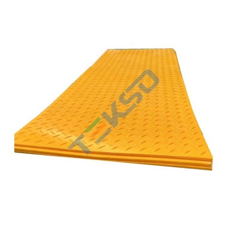 China hdpe uhmwpe plastic ground mats mud ground temporary pathway swamp ground protection mat