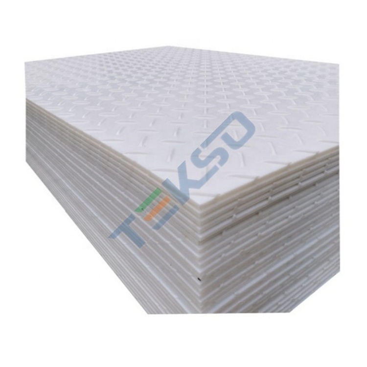 4x8  hdpe sheets oilfield rig mats plastic impact resistance customized floor for beach or muddy road