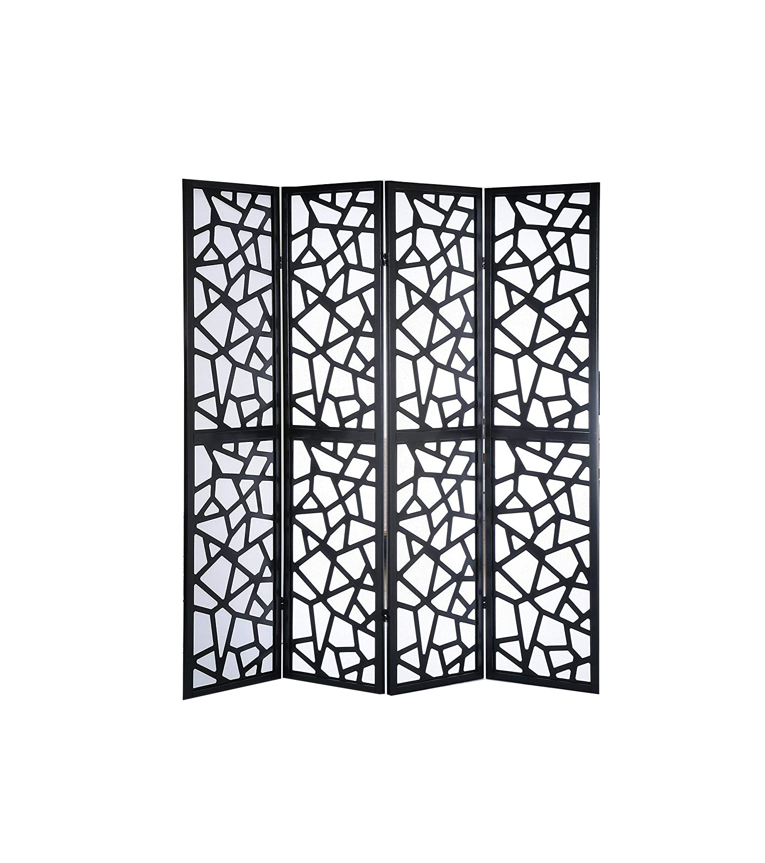 Solid Weave Hand Made Wicker Room Divider wood ,mdf and fabric material