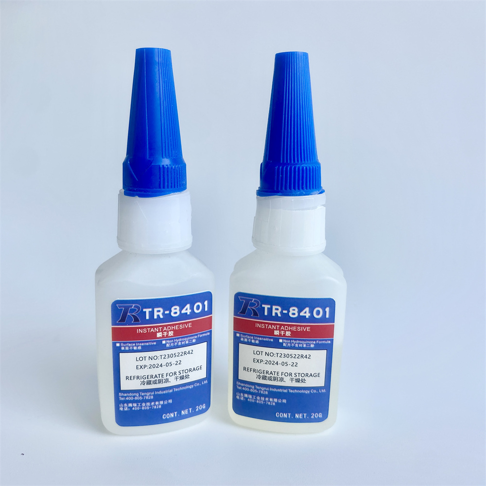 cyanoacrylate adhesive Quick drying adhesive transparent liquid glue for acidic surfaces