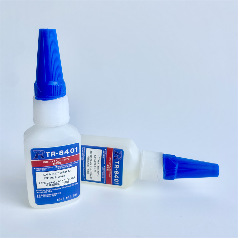 cyanoacrylate adhesive Quick drying adhesive transparent liquid glue for acidic surfaces