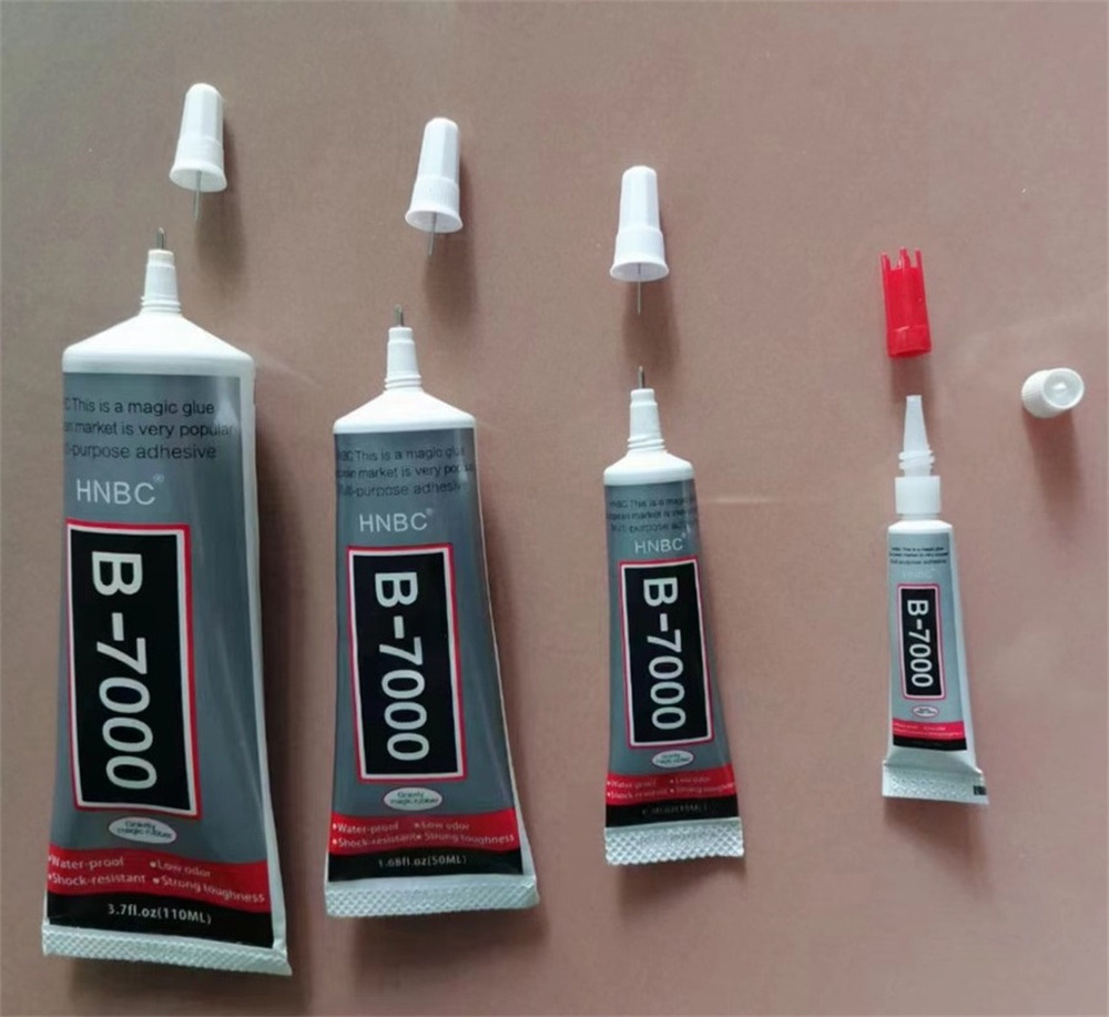 factory Outlet B7000 Medium Adhesives Transparent Liquid Glue 3ml