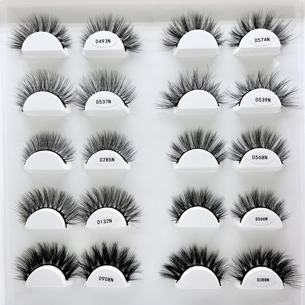 Best Selling Super Fluffy faux Mink Lashes 3d 5d wholesale Vendor Own Brand natural Luxurious 15mm vegan eyelashes