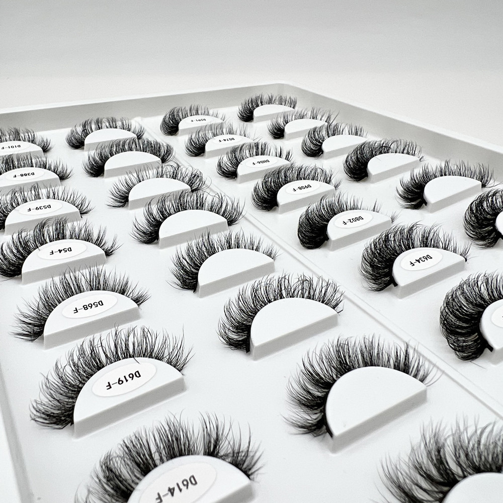 Best Selling Super Fluffy faux Mink Lashes 3d 5d wholesale Vendor Own Brand natural Luxurious 15mm vegan eyelashes