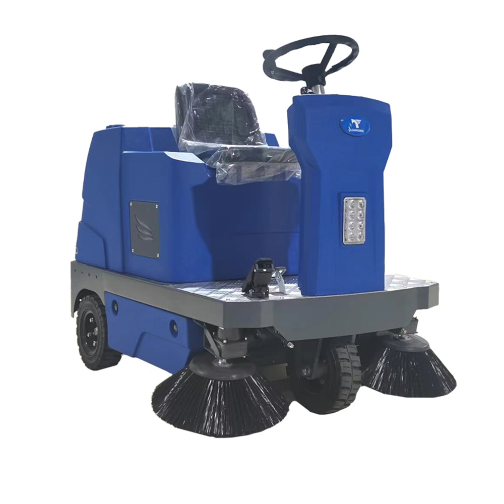 China excellent quality CleanHorse electric road bora magnetic parking lot floor sweeper