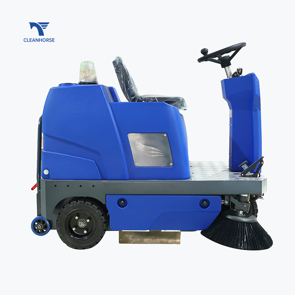 China excellent quality CleanHorse electric road bora magnetic parking lot floor sweeper