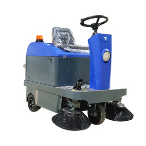 CleanHorse X2 commercial small street sweeper  industrial sidewalk ryobi floor sweeper cleaning machine