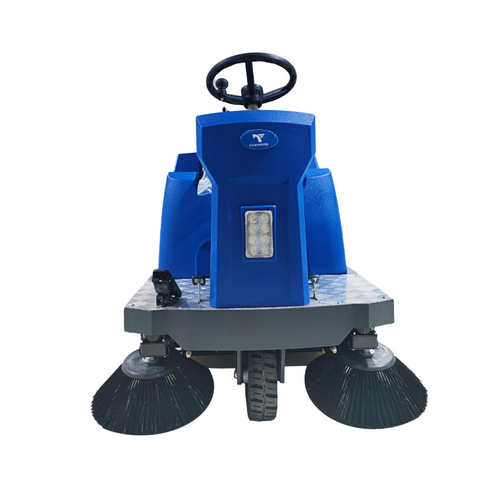 China excellent quality CleanHorse electric road bora magnetic parking lot floor sweeper