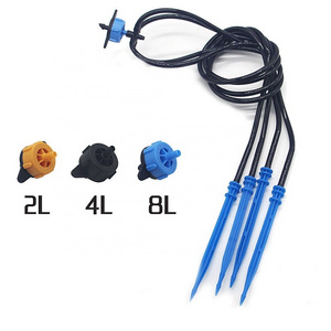 High Quality 4 Branch Drip Arrow Kits for Greenhouse Garden Irrigation System Connects Hose Dripper for Efficient Watering Farms