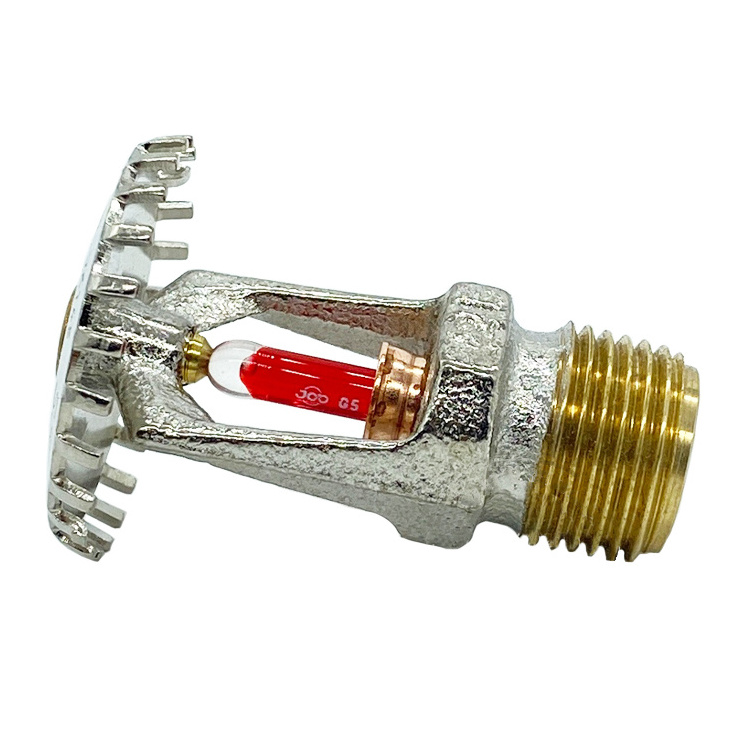 73 68 degree glass bulb fire sprinkler upright types of safety hide  fire sprinkler head with orange COVER protector