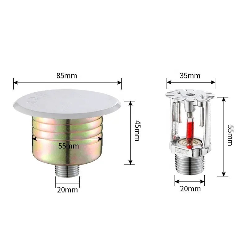 Chinese Supply DN15/DN20 Brass ESFR Fire Sprinkler For Firefighting System With Low Price List