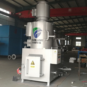 automatic Tianlang 200-300kg Cheap Smokeless Hospital Medical Domestic Waste Incinerator