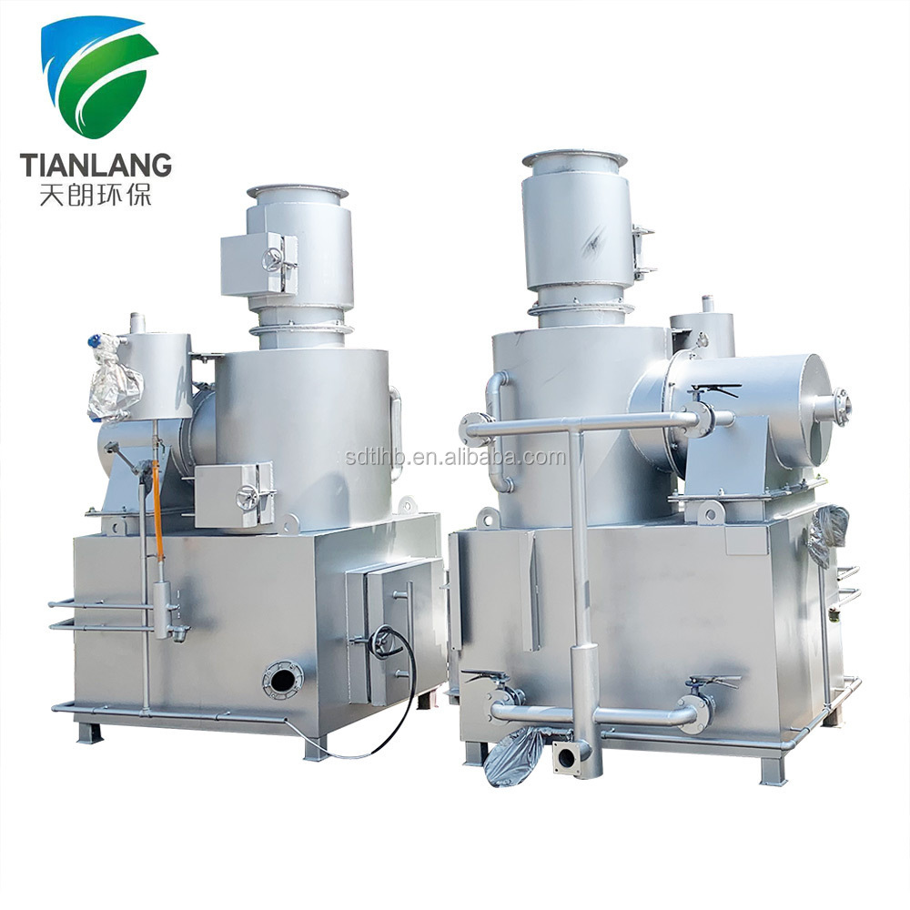 10-500kg/H  industrial paper plastic waste incinerator hospital garbage  treatment machine for sale