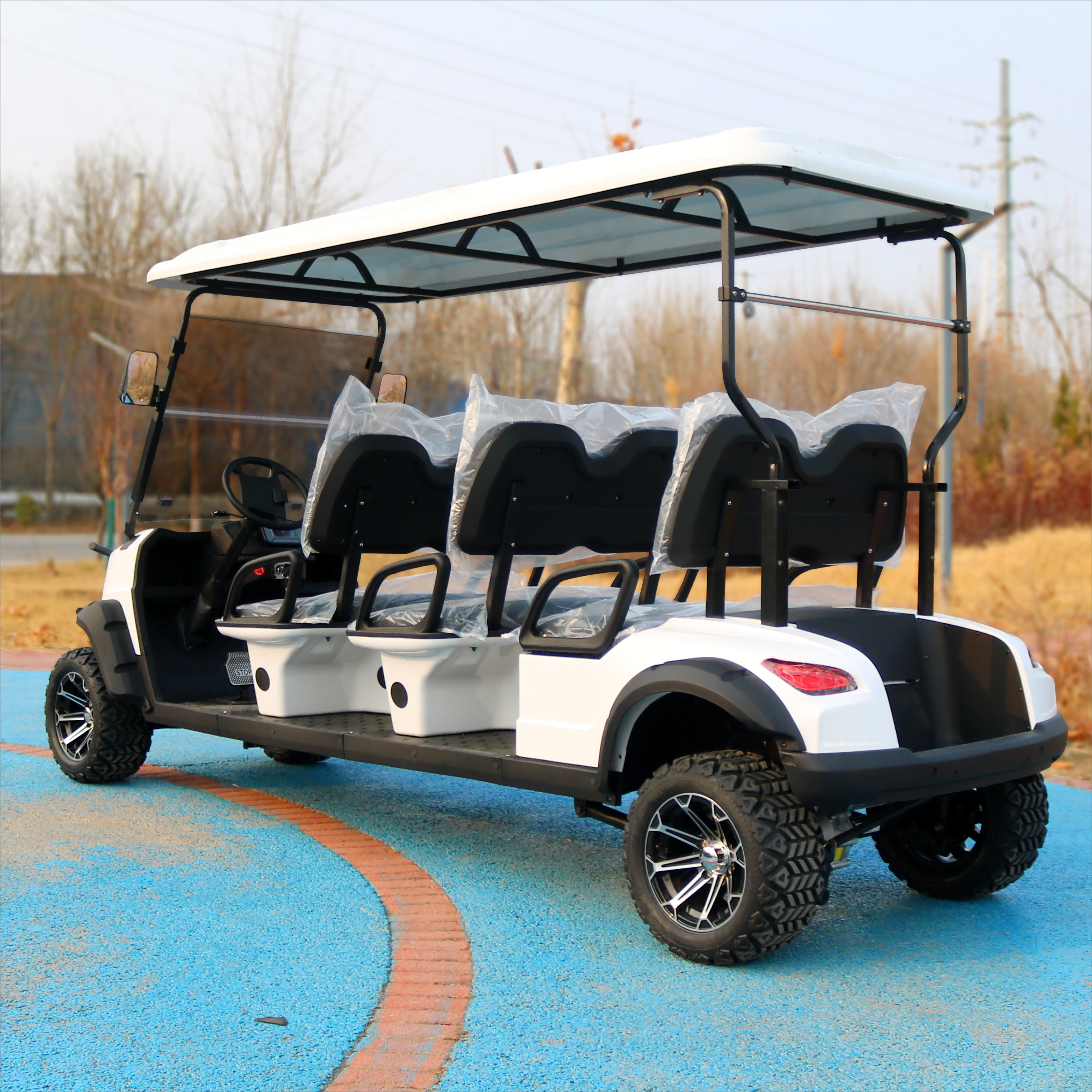 TONGCAI 72v High Quality 8-Seater Modern Buggy from China Wholesale Availability Electric Golf Cart