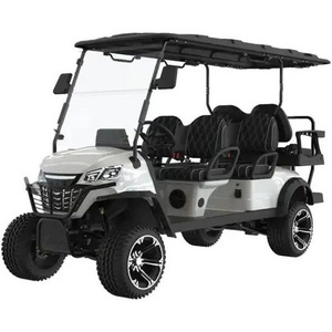 Tong Cai 72 volt lithium golf cart 6 seater golf cart car electric motor for usa market golf cart wheels and tires