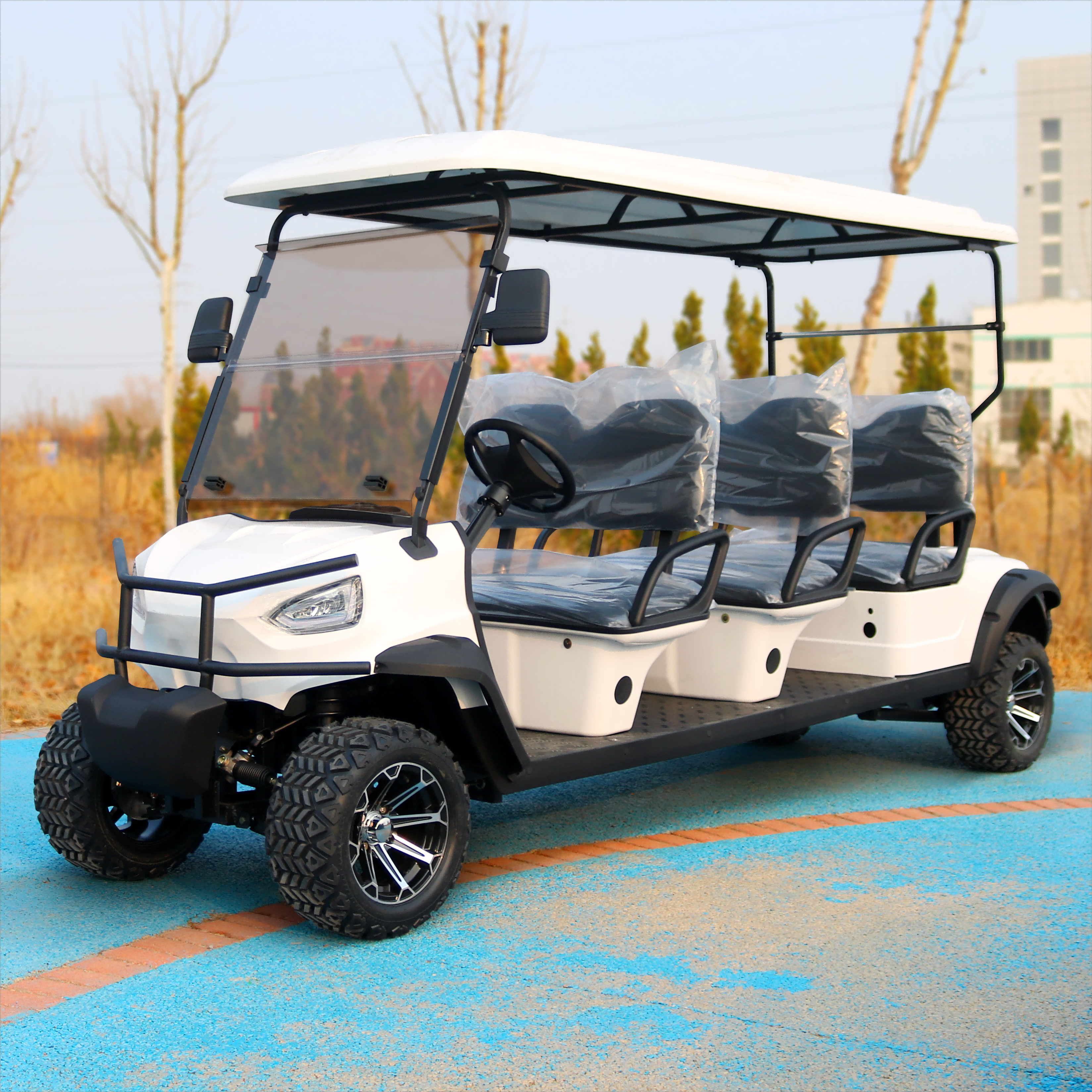 TONGCAI 72v High Quality 8-Seater Modern Buggy from China Wholesale Availability Electric Golf Cart