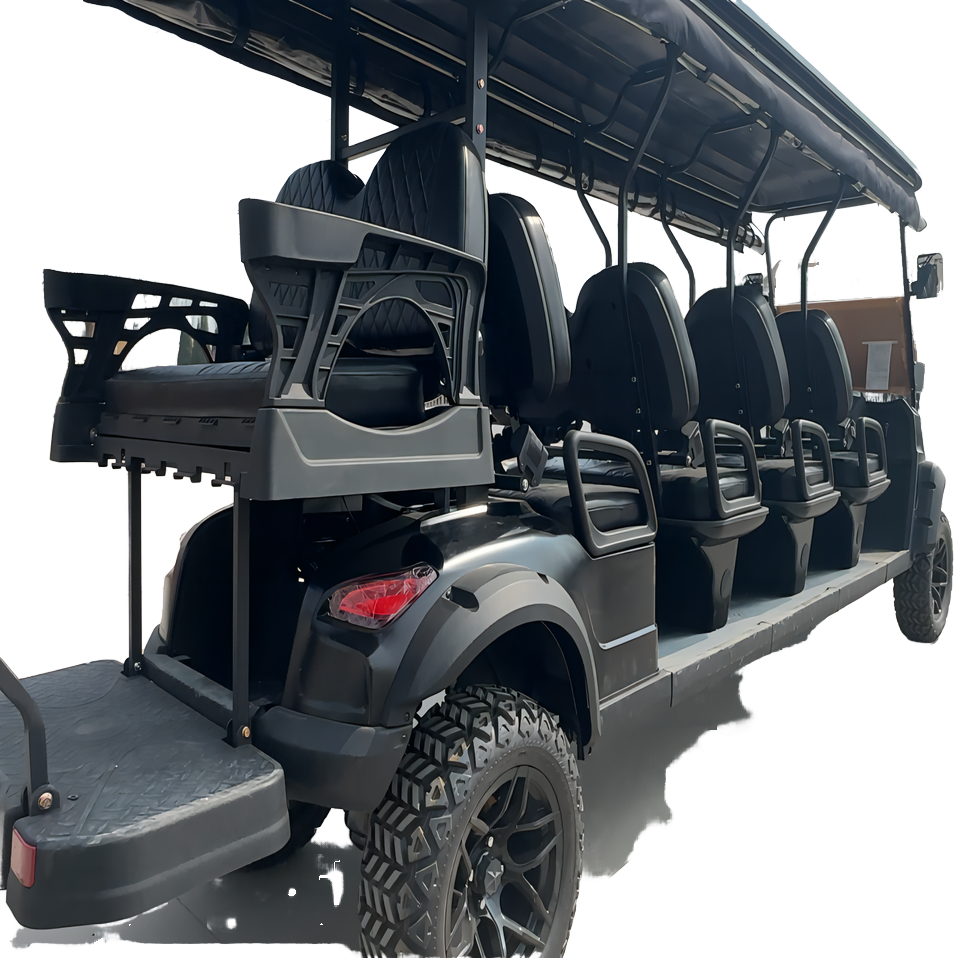 TONGCAI chinese mini used luxury street legal cheap electric trailers 4x4 72v 2 4 6 8 10 seater golf cart engine