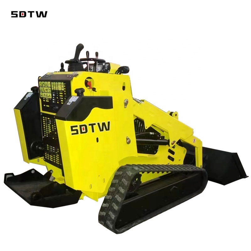 China Best SDTW 850 mini loader skid steer with 1300 1700kg 0.15 m3 loading bucket