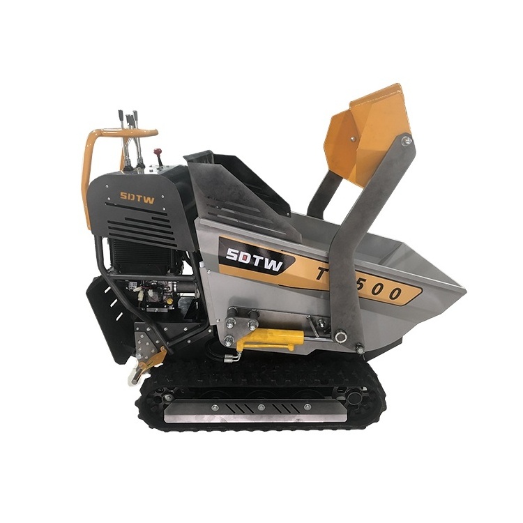 mini small Loader Dumper with honda engine  Mini track dumper 500kg 800kg equipped gasoline small Dumper