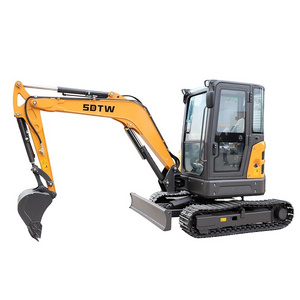 New design top quality Small Mini Excavators Machine 3t 4t 5t Crawler Bagger Digger 4 Ton compact Excavator