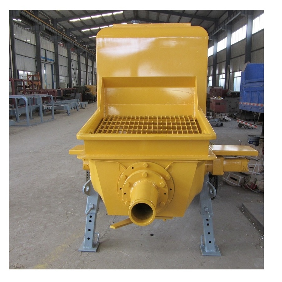 hydraulic oil stationary concrete diesel pump BSR35D cement pumping machine price sales