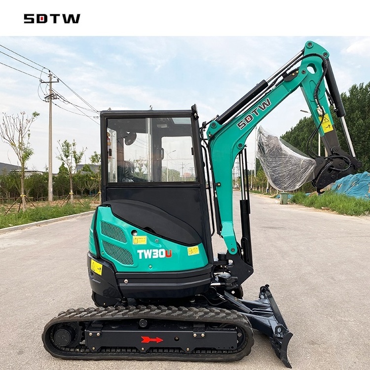 Compact Smallest Small Micro Hydraulic Crawler Excavator Mini with 3000kg 3ton 2t 4 t escavator for sale