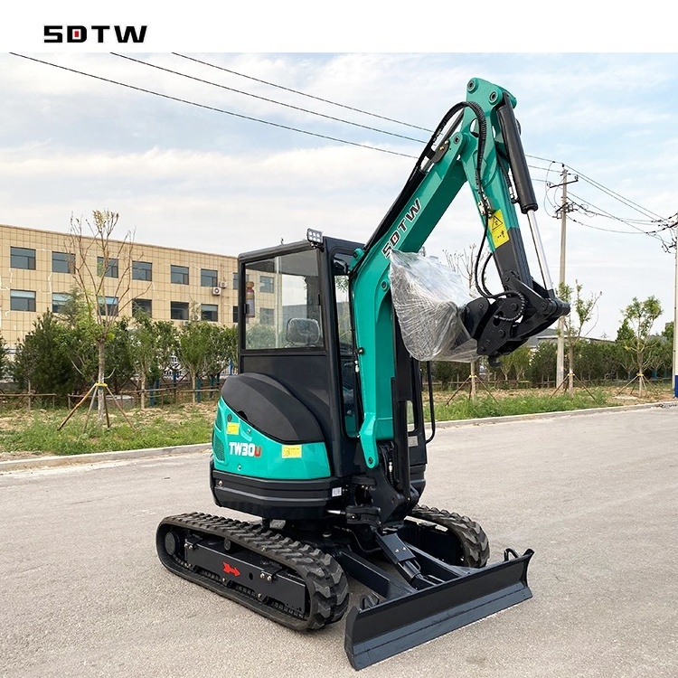 Compact Smallest Small Micro Hydraulic Crawler Excavator Mini with 3000kg 3ton 2t 4 t escavator for sale