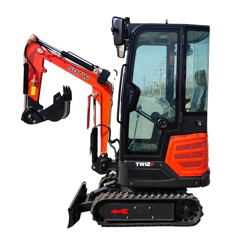 SDTW Track excavator 1 ton 1.2 ton 1.4 1.5 1.6 1.8 t 2 ton micro mini small Crawler Excavators for sale