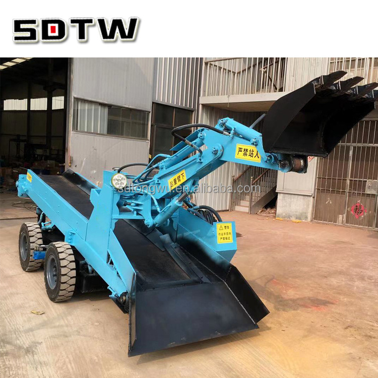 Peru market tunnel mucking loader/hydraulic hard rock mucking machine/underground tunnel loader