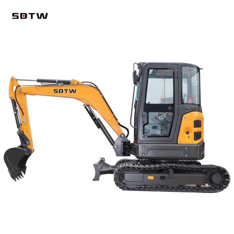 Good Prices Mini Excavator Machine EPA CE Euro 5 Kubota 3.5ton excavator 4 ton with Extendable Rubber Track