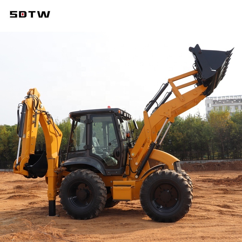 Hot Cheap Excavator Telescopic Floating Small mini Backhoe Loader with China Chinese 3cx 4CX 2.5ton 388H 4x4 with Price for Sale