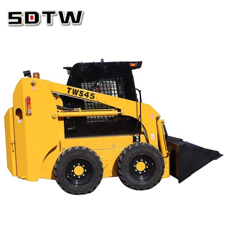 Cheap Skid Steer Loaders 35-140hp Track Mini Skid Steer Loader Attachments for Sale Joystick Hydraulic Control Germany Rexroth