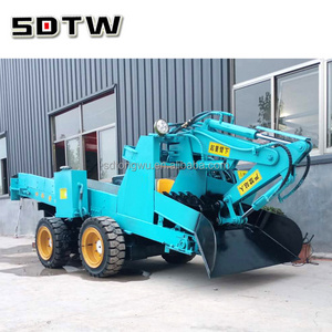 Peru market tunnel mucking loader/hydraulic hard rock mucking machine/underground tunnel loader