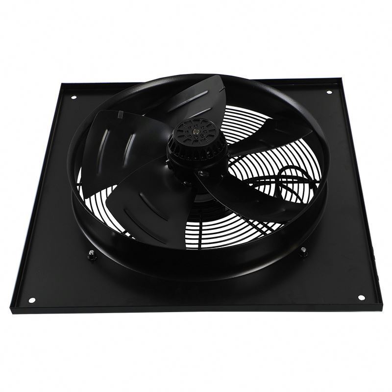 Factory Supply 400mm YWF-400 220V 4200~6700CFM Square High Quality Ceiling Fan Magnet Fan External Rotor Fan